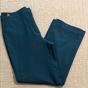 Ann Taylor Teal Ankle-length Pants, 8